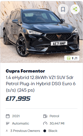Used vehicle for sale, listing 3 of 3